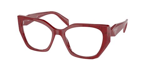 prada 18pvr eyeglasses|Prada pr 18wv eyeglasses red.